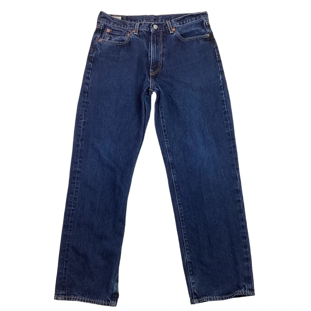 Levi’s Premium Capital E Stay Loose Cropped Jeans Blue